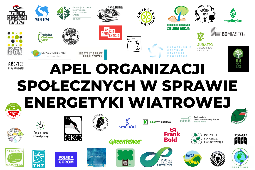 APEL ORGANIZACJI SPOlECZNYCH W SPRAWIE ENERGETYKI WIATROWEJ 2