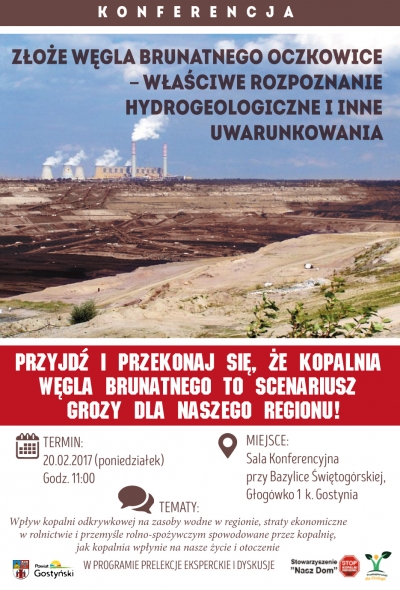Zaproszenie na konferencję przeciwników odkrywek !