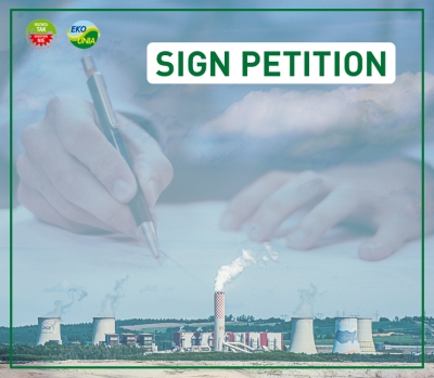 Petition for saving drinking water on the border of Czechia, Germany and Poland