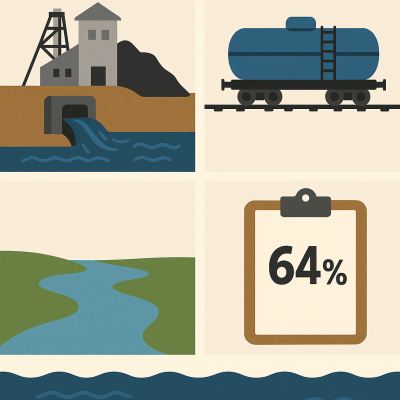 NIK: KOPALNIE NIE OGRANICZYŁY ZASOLENIA WÓD, A WODY POLSKIE BIERNIE PRZYGLĄDAŁY SIĘ PROBLEMOWI