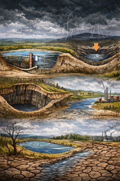 Ekspertyza: Podziemny ekran w Turowie nie zatrzymuje ucieczki wody. Rekultywacja odkrywki może potrwać ponad 100 lat