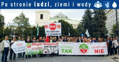 Po stronie wody, ziemi i ludzi. Stop Odkrywce Ościsłowo!