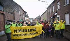 Polish coalition against open-pit mining in solidarity with protests in Germany